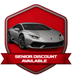 Seniors Discount Available Badge